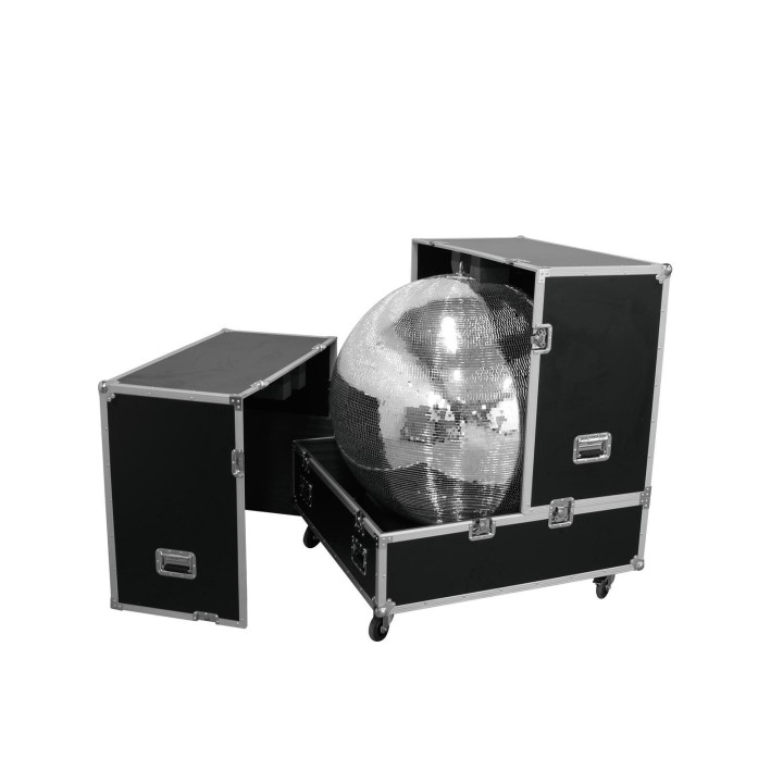 Roadinger - Flightcase Mirror Ball 100cm