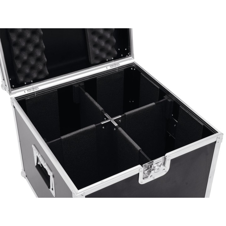 Roadinger - Flightcase 4x PAR-56 Spot long