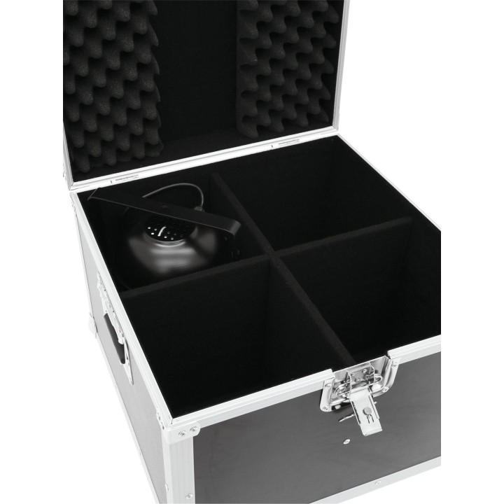 Roadinger - Flightcase EP-64 4x PAR-64 Spot short
