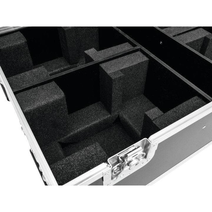 Roadinger - Flightcase 4x THA-40 PC with wheels