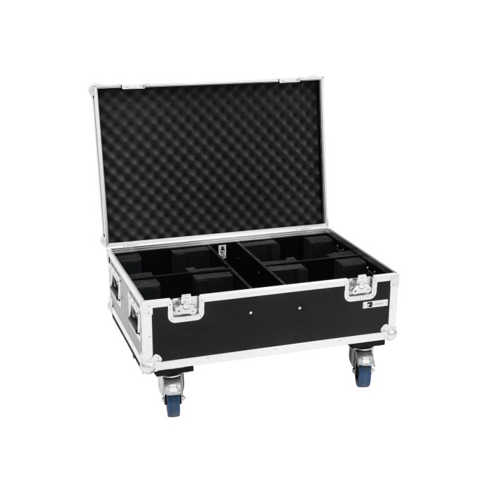 Roadinger - Flightcase 4x THA-40 PC with wheels