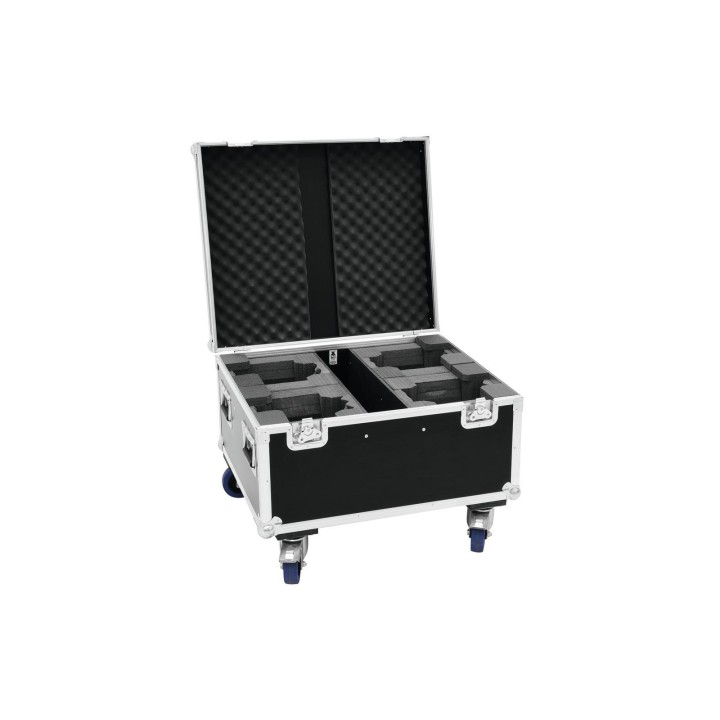 Roadinger - Flightcase 4x LED TMH-X1 Moving-Head Beam