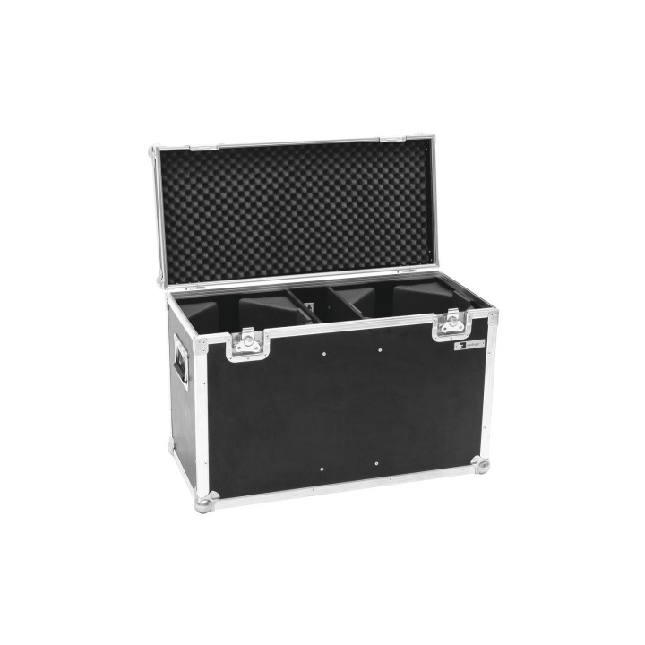 Roadinger - Flightcase 2x LED THA-100F/THA-120PC