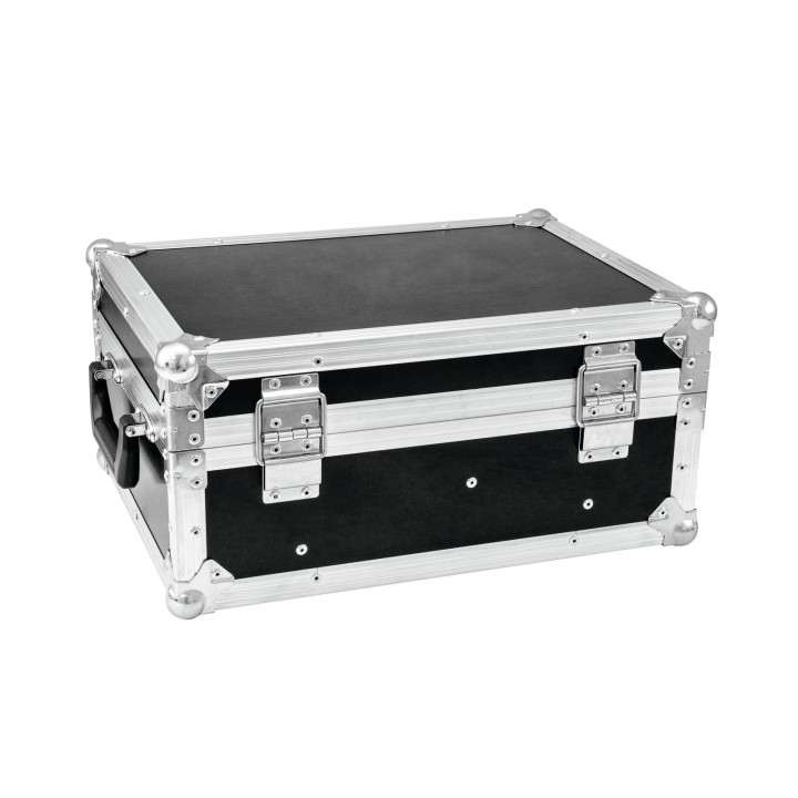 Roadinger - Flightcase 4x AKKU Flat Light Series