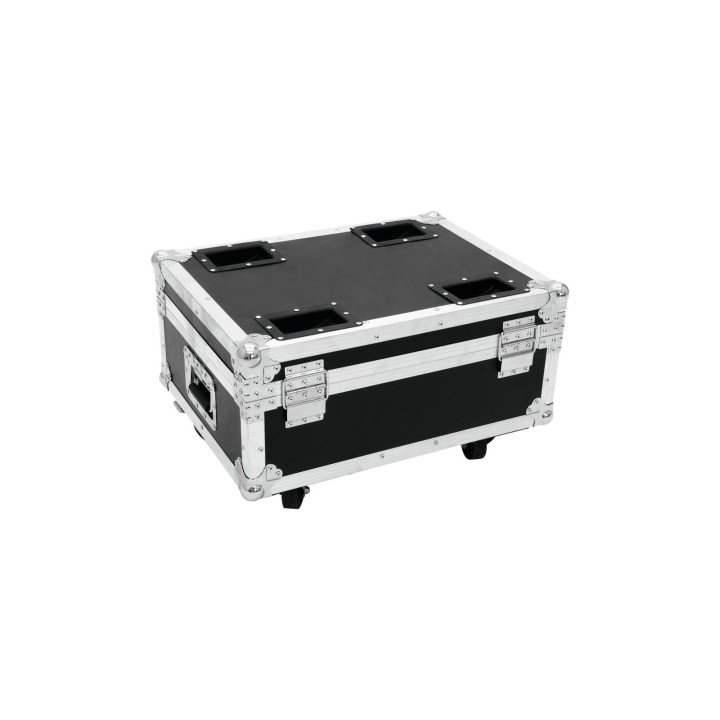 Roadinger - Flightcase 4x AKKU UP-4 QuickDMX with charging function