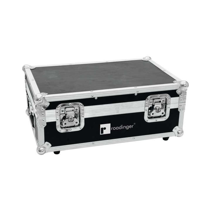 Roadinger - Flightcase 4x AKKU TL-3 Trusslight QuickDMX with charging function