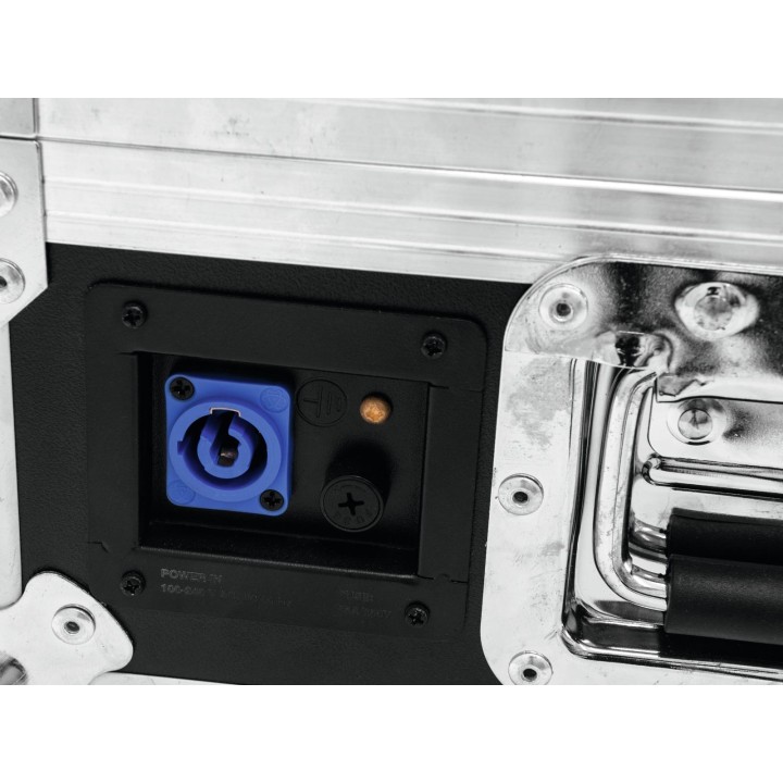 Roadinger - Flightcase 4x AKKU TL-3 Trusslight QuickDMX with charging function