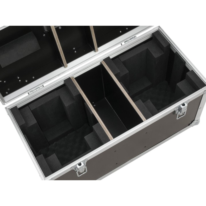 Roadinger - Flightcase 2x LED TMH-17