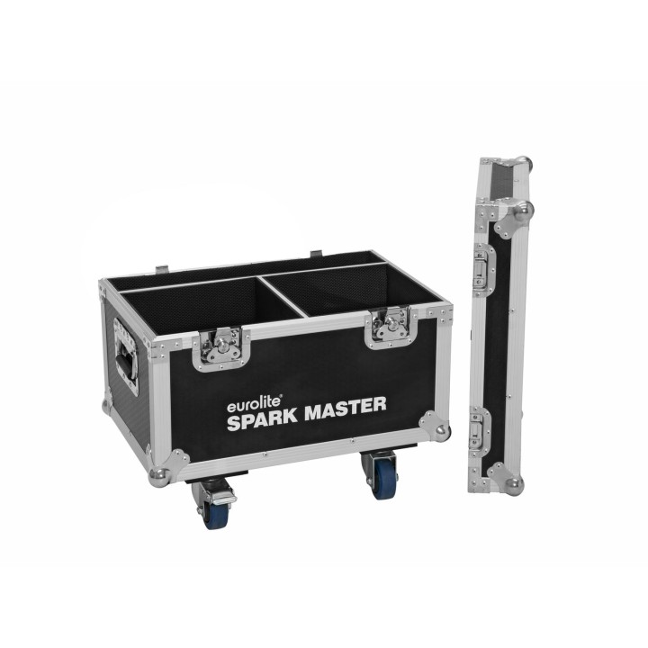 Roadinger - Flightcase 2x Spark Master with wheels