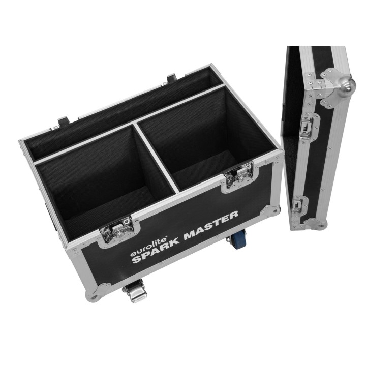 Roadinger - Flightcase 2x Spark Master with wheels