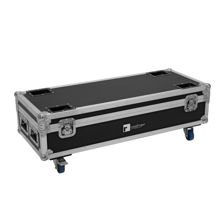 Roadinger - Flightcase 8x AKKU UP-4 QuickDMX with charging function