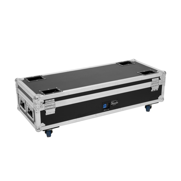 Roadinger - Flightcase 8x AKKU UP-4 QuickDMX with charging function