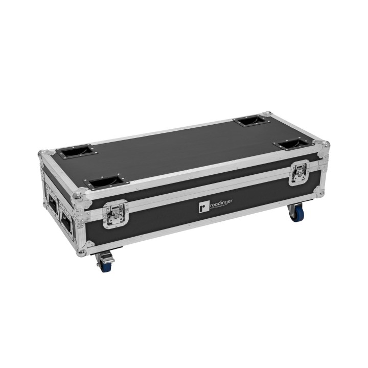 Roadinger - Flightcase 8x AKKU IP UP-4 QuickDMX with charging function