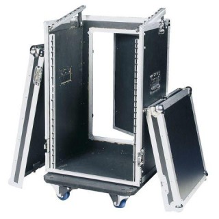 Dap Audio - Combi Case 16+10U  - Caixa  Amplificador + Misturador | Z-Bombilla