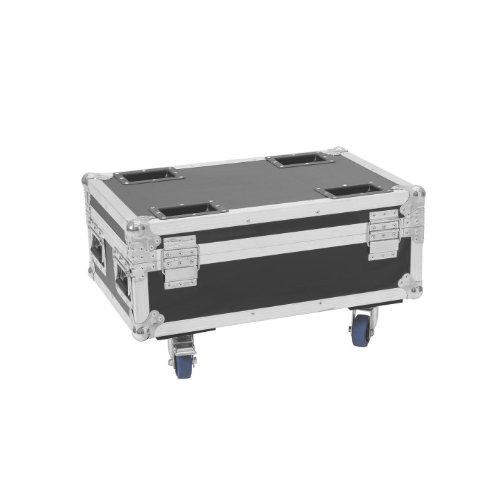 Roadinger - Flightcase 4x AKKU IP UP-4 Plus HCL Spot WDMX with Charging Function