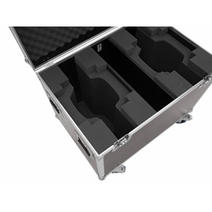 Roadinger - Flightcase 2x LED TMH-X10