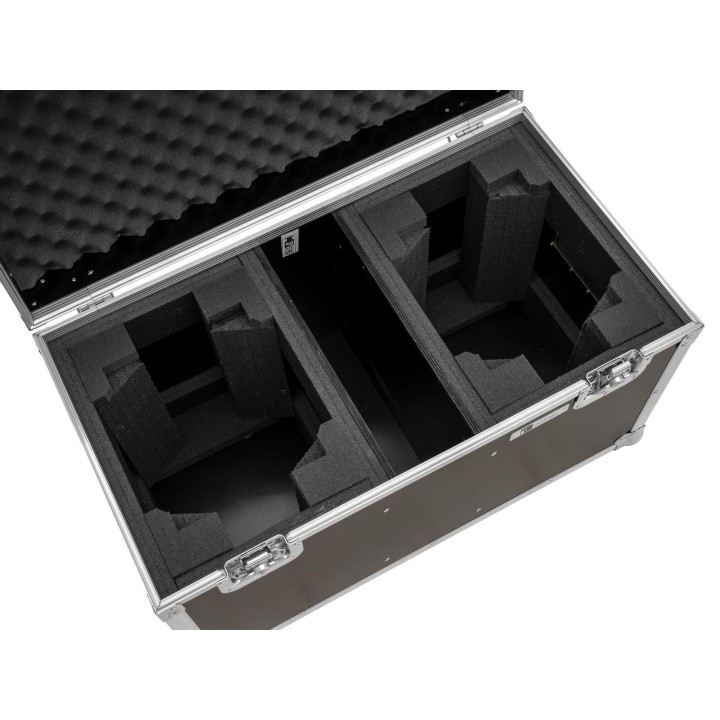Roadinger - Flightcase 2x LED TMH-X4