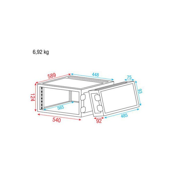 Dap Audio - RCA-DD2 - Caisa digite Baul | Z-Bombilla