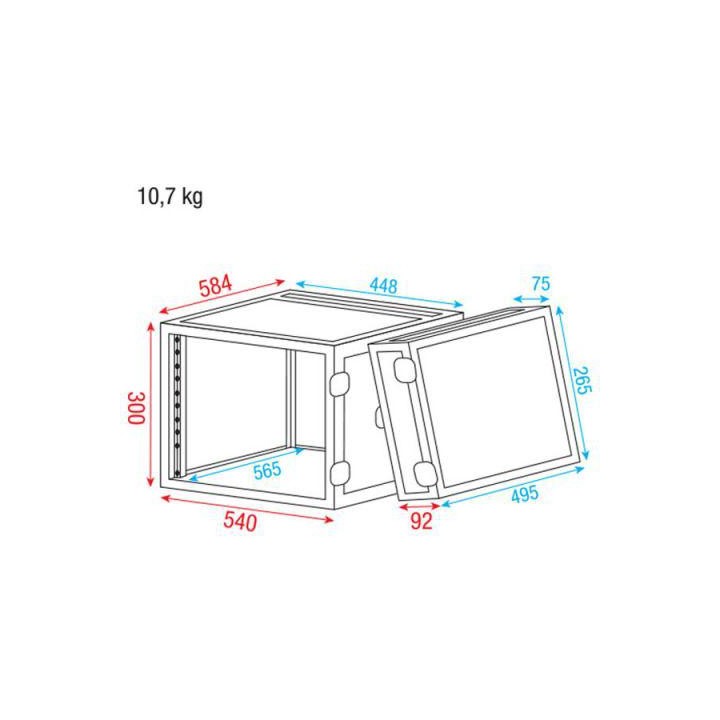 Dap Audio - RCA-DD6 - Caisa digite Baul | Z-Bombilla