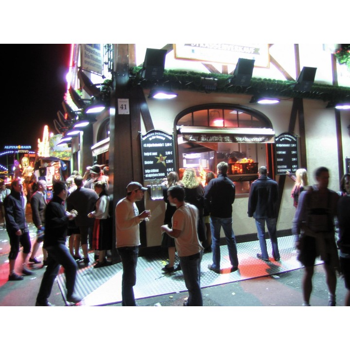 Eurolite - Outdoor Spot 150W WFL silver A