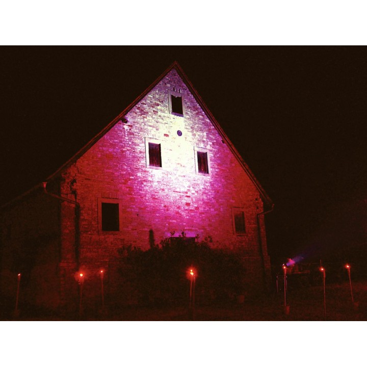 Eurolite - Outdoor Spot 150W WFL silver A