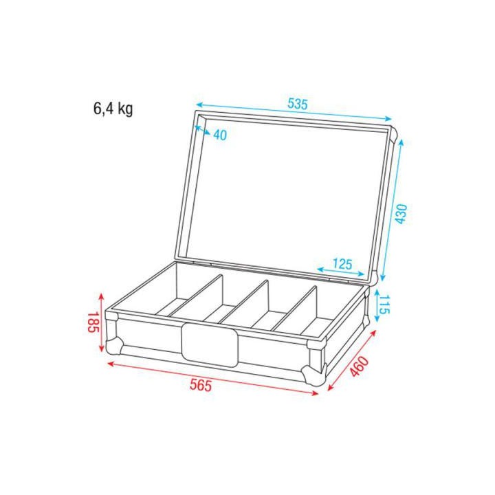 Dap Audio - ACA-CD170 - LP / CD Case | Z-Bombilla