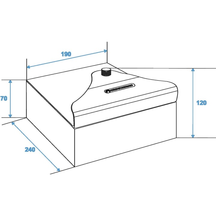 Omnitronic - Microphone stand ANV-1 bk