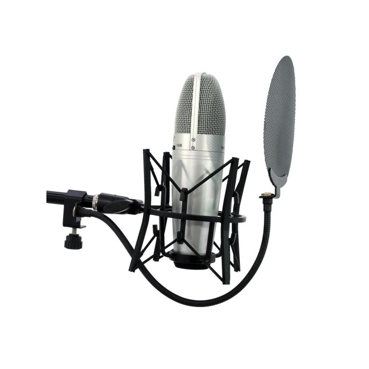 Omnitronic - Microphone-Pop Filter metal, black