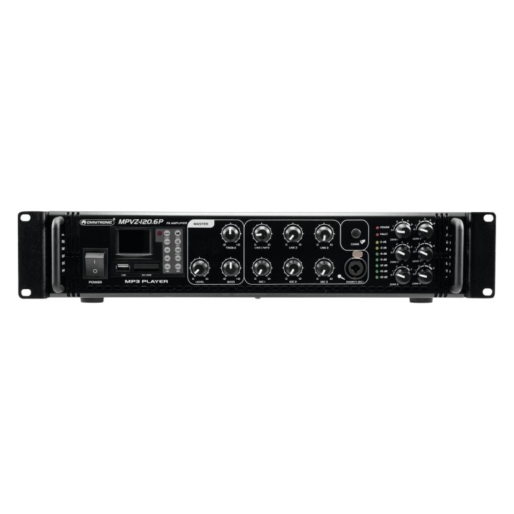 Omnitronic - MPVZ-120.6P PA Mixing Amp