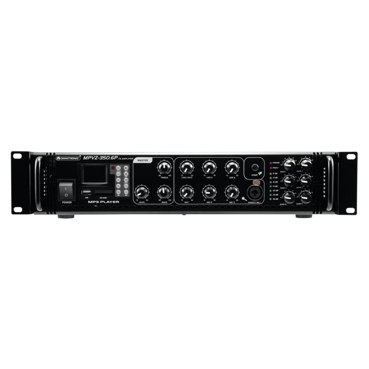 Omnitronic - MPVZ-350.6P PA Mixing Amp