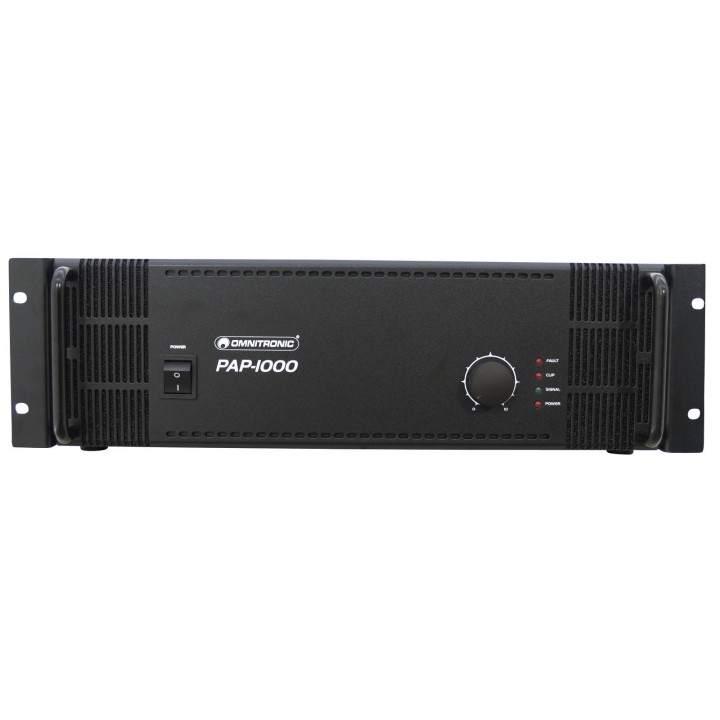 Omnitronic - PAP-1000 PA Amplifier
