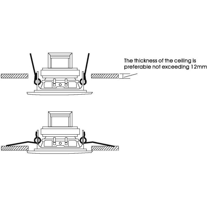 Omnitronic - CS-2.5W Ceiling Speaker white