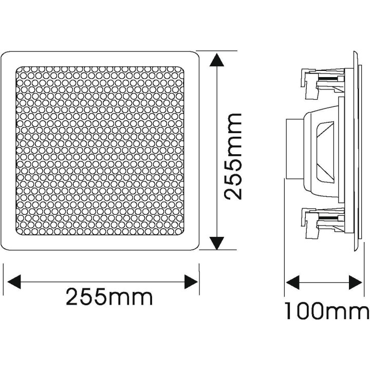 Omnitronic - CSQ-6 Ceiling Speaker