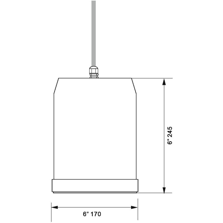Omnitronic - WP-15W Ceiling Speaker