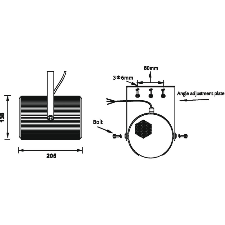 Omnitronic - PS-25 Projector Speaker