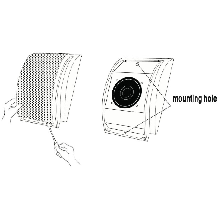 Omnitronic - WC-2 PA Wall Speaker