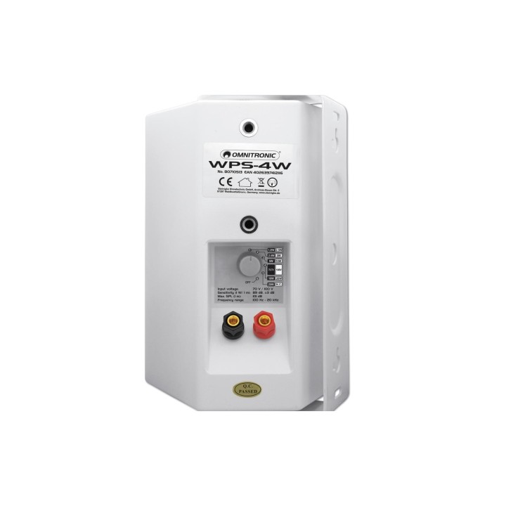 Omnitronic - WPS-4W PA Wall speaker