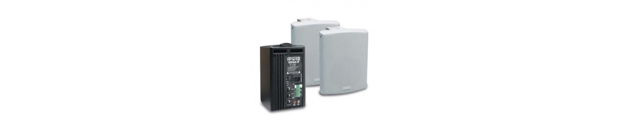 Altavoces de pared