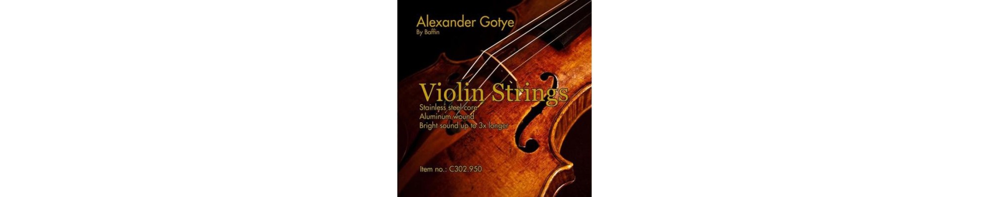Cuerdas de Violin